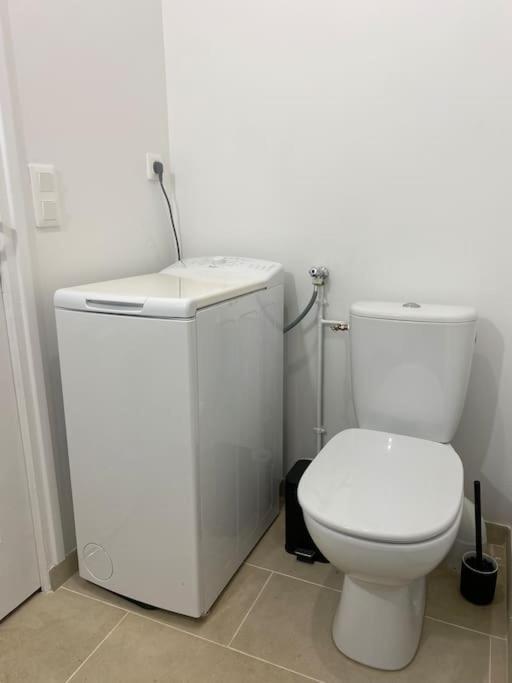 Appart Renove En Duplex Avec Terrasse Et Garage Bouleurs Exterior foto